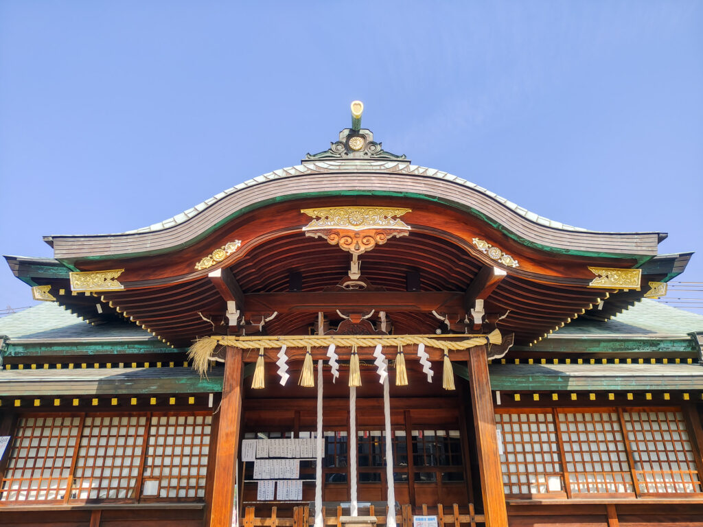 駒林神社 拝殿正面